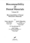 Cover of: Biocompatibility of preventive dental materials and bonding agents