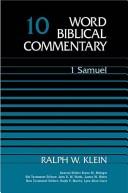 Cover of: Word Biblical Commentary Vol. 12, 1 Kings  (devries),352pp by Nelson Reference