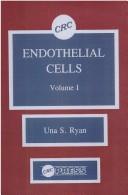 Cover of: endothelial cells: vol. 1