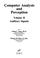 Cover of: Computer analysis and perception