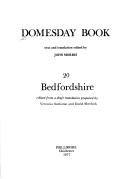 Cover of: Bedfordshire (Domesday Books (Phillimore)) by John Morris