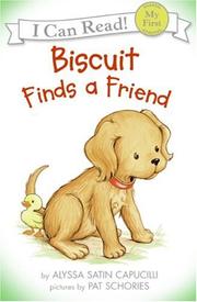 Cover of: Biscuit Finds a Friend Book and CD (My First I Can Read) by Jean Little