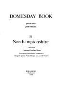 Cover of: Northamptonshire (Domesday Books (Phillimore))