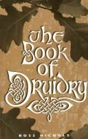 Cover of: The book of druidry by Ross Nichols