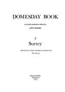 Cover of: Surrey (Domesday Books (Phillimore)) by John Morris