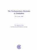 Cover of: The parliamentary elections in Zimbabwe, 24-25 June 2000