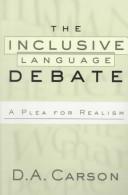 Cover of: The Inclusive Language Debate by D. A. Carson