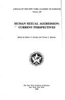 Cover of: Human Sexual Aggression: Current Perspectives (Annals of the New Yrok Academy of Sciences, Vol 528)