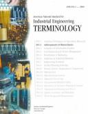 Cover of: Terminology. by 