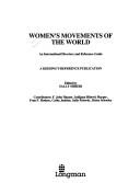 Cover of: Women's movements of the world: an international directory and reference guide