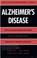 Cover of: Alzheimer's disease