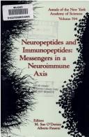 Cover of: Neuropeptides and immunopeptides by edited by M. Sue O'Dorisio and Alberto Panerai.