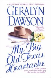 Cover of: My big old Texas heartache