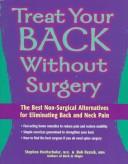 Cover of: Treat Your Back Without Surgery by Stephen Hochschuler, Bob Reznik, Stephen Hochschuler, Bob Reznik