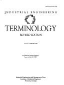 Cover of: Industrial Engineering Terminology: A Revision of ANSI Z94.0-1989