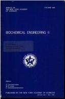 Cover of: Biochemical Engineering (Annals of the New York Academy of Sciences) by A. Constantinides, W. R. Vieth, K. Venkatasubramanian