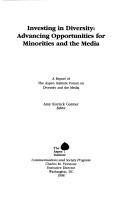 Cover of: Investing in Diversity: Advancing Opportunities for Minorities and the Media