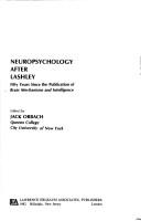 Cover of: Neuropsychology after Lashley by Jack Orbach