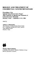 Cover of: Biology and Treatment of Colorectal Cancer Metastasis (Developments in Oncology)