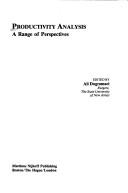 Cover of: Productivity Analysis | Ali Dogramaci