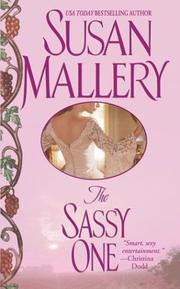 Cover of: The sassy one by Susan Mallery.