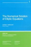 Cover of: Numerical Solution of Elliptic Equations (CBMS-NSF Regional Conference Series in Applied Mathematics) (CBMS-NSF Regional Conference Series in Applied Mathematics)