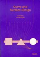 Cover of: Curve and surface design