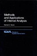 Methods and applications of interval analysis by Ramon E. Moore