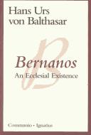 Bernanos by Hans Urs von Balthasar