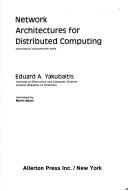 Network architectures for distributed computing = by Ėduard Aleksandrovich I͡Akubaĭtis