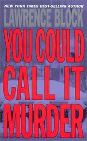 Cover of: You Could Call it Murder