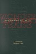 Cover of: Wonder, Love, and Praise by Episcopal Church