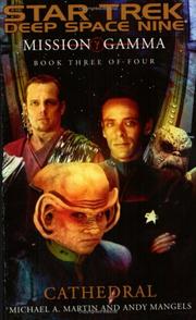 Cover of: Cathedral: Mission Gamma Book Three: Star Trek: Deep Space Nine