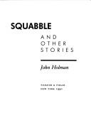 Cover of: SQUABBLE by John Holman