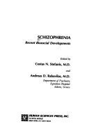 Cover of: Schizophrenia by C. N. Stefanis