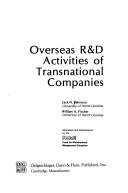 Cover of: Overseas R&D activities of transnational companies