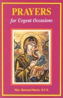 Cover of: Prayers for Urgent Occasions/No. 918/04