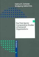 Cover of: The Third Sector: Comparative Studies of Non-Profit Organizations (De Gruyter Studies in Organization, 21)