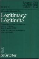 Cover of: Legitimacy by Athanasios Moulakis