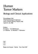 Cover of: Human tumor markers by editors, F. Cimino ... [et al.].