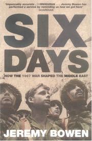 Cover of: Six Days by Jeremy Bowen, Jeremy Bowen