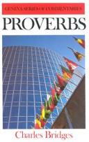 Cover of: A commentary on Proverbs.