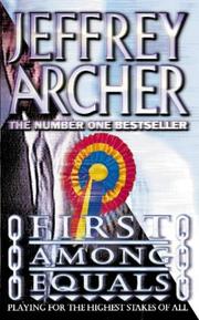 Cover of: First Among Equals by Jeffrey Archer