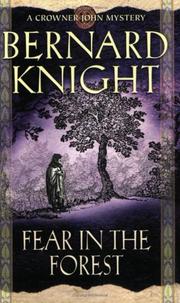 Cover of: Fear in the Forest (Crowner John Mysteries)