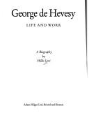 Cover of: George de Hevesy: life and work : a biography