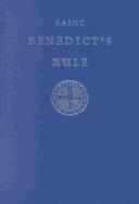 Cover of: St. Benedict's Rule: A New Translation for Today