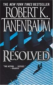 Cover of: Resolved | Robert K. Tanenbaum