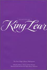 Cover of: King Lear by William Shakespeare, Paul Werstine