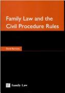 Cover of: Family Law and the Civil Procedure Rules: A Family Law Special Report