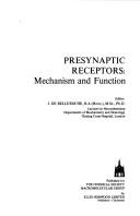 Cover of: Presynaptic receptors by 